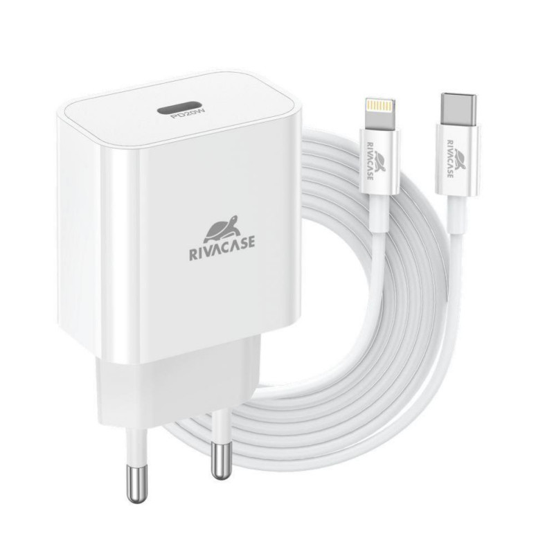 RIVACASE MOBILE CHARGER WALL / WHITE PS4101 WD5