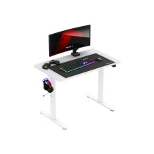 Huzaro Hero 7.9 White - height-adjustable electric gaming desk