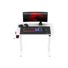 Huzaro Hero 7.9 White - height-adjustable electric gaming desk