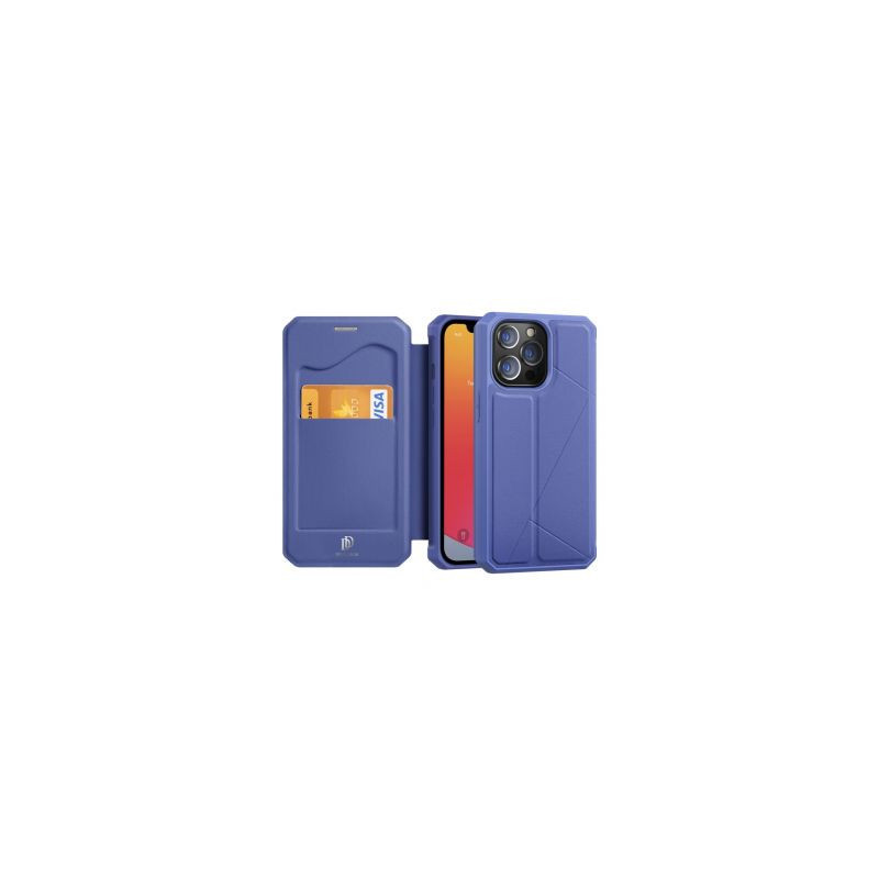 Dux Ducis DUX DUCIS Skin X Bookcase tipo dėklas iPhone 13 Pro mėlynas