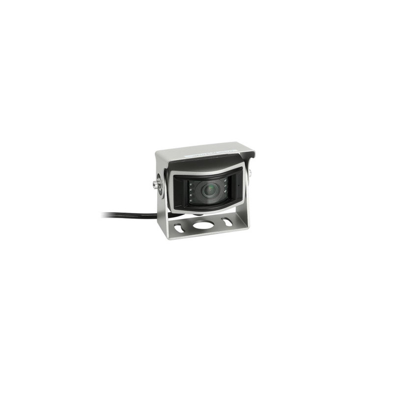 Universali atbulinės eigos kamera su kreipiamaisiais lynais pristatymo transporto priemonėms, sidabrinė