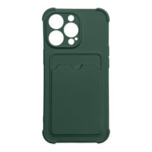 Hurtel Card Armor Case Pouch Cover For Samsung Galaxy A22 4G Card Wallet Silicone Armor Cover Air Bag Green