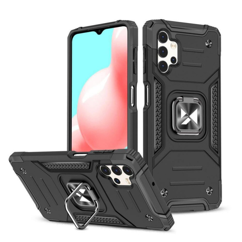 Wozinsky Wozinsky Ring Armor Tough Hybrid Case Cover + Magnetic Mount for Samsung Galaxy A33 5G black