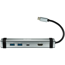 CANYON hub DS-3 4in1 USB-C Space Grey