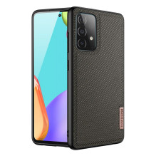 Dux Ducis Dux Ducis Fino dėklas, padengtas nailono medžiaga, skirtas Samsung Galaxy A72 4G žaliai