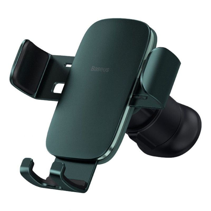 Baseus Baseus Metal Age II gravitational car phone holder for ventilation grille green (SUJS000006)