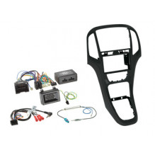 2din installation kit opel astra j pearl black