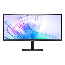 Samsung S65VC computer monitor 86.4 cm (34&quot;) 3440 x 1440 pixels UltraWide Quad HD LCD Black