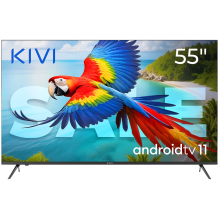 55', UHD, Android TV 11, Black, 3840x2160, 60 Hz, Sound 2x12W, 83 kWh/ 1000h , BT5.1, HDMI ports 4, 24 months