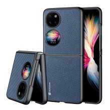 Dux Ducis Dux Ducis Fino dėklas pagamintas iš nailono medžiagos Huawei P50 Pocket blue