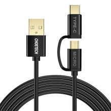 Choetech 2in1 USB cable...