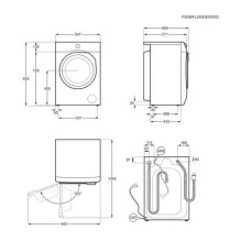 Skalbimo mašina su džiovinimu Electrolux EW7W2492E