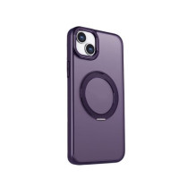 Dėklas &quot;Mag Ring&quot; skirtas Apple iPhone 16 Plus violetinis