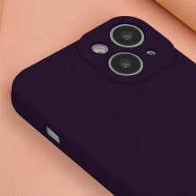 Dėklas &quot;Silicone&quot; skirtas Samsung A556 A55 5G violetinis