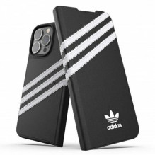 Adidas Adidas OR Booklet Case PU iPhone 13 Pro / 13 6,1&quot; czarno biały / black white 47112