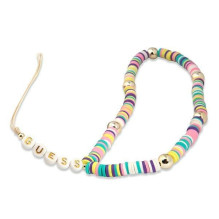 Guess Guess pendant GUSTPEAM Phone Strap multicolor / multicolor Heishi Beads