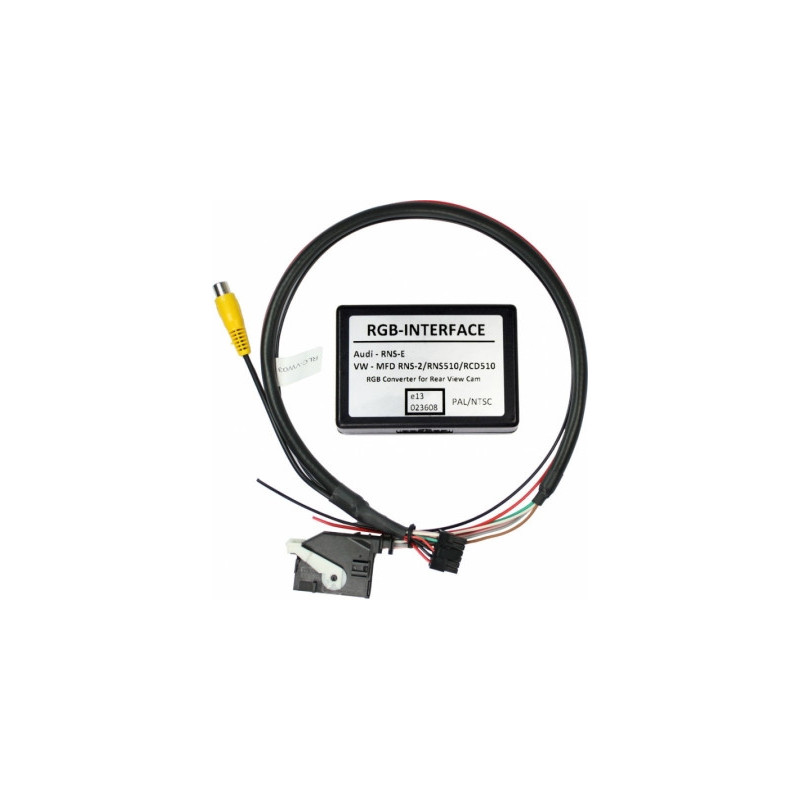 Interface for connecting a reversing camera for VW, Skoda, Seat RNS510, Columbus, Trinax
