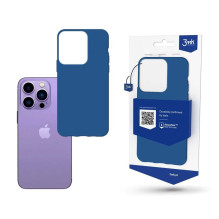 3MK dėklas, skirtas iPhone 14 Pro Max iš 3mk Matt Case serijos - mėlynas