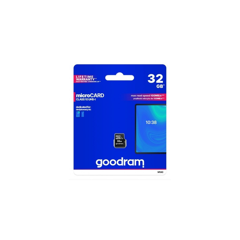 32 GB UHS-I Goodram MicroSD atminties kortelė