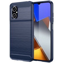 Hurtel - Carbon Case Cover for Xiaomi Redmi Note 11E / Redmi 10 5G / Redmi 10 Prime+ 5G / Poco M4 5G Flexible Silicone C