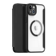 Dux Ducis Dux Ducis Skin X Pro Case iPhone 14 Plus Magnetic MagSafe Flip Case Black