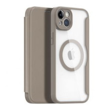 Dux Ducis Dux Ducis Skin X Pro case iPhone 14 Plus MagSafe magnetic flip case beige