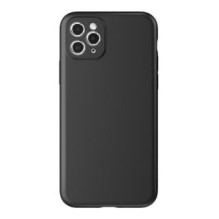 Hurtel Soft Case dangtelis, skirtas Motorola Moto G73 5G plonas silikoninis dangtelis juodas