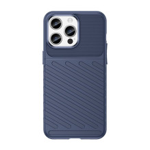 Hurtel Armored iPhone 15 Pro Max Thunder Case - blue