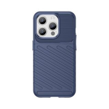 Hurtel Armored iPhone 15 Pro Thunder Case - blue