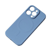 Hurtel iPhone 14 Pro Max Silicone Case Magsafe - dark blue