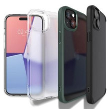 Spigen Spigen Ultra Hybrid dėklas iPhone 15 - smėlio spalvos