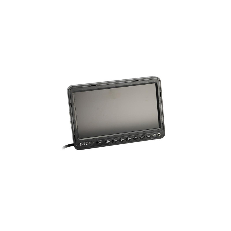 7 inch monitor 3 video inputs for reversing cameras with guide lines