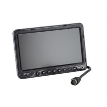 7 inch monitor with 4 x video inputs, guide lines, mirroring, and split screen function.
