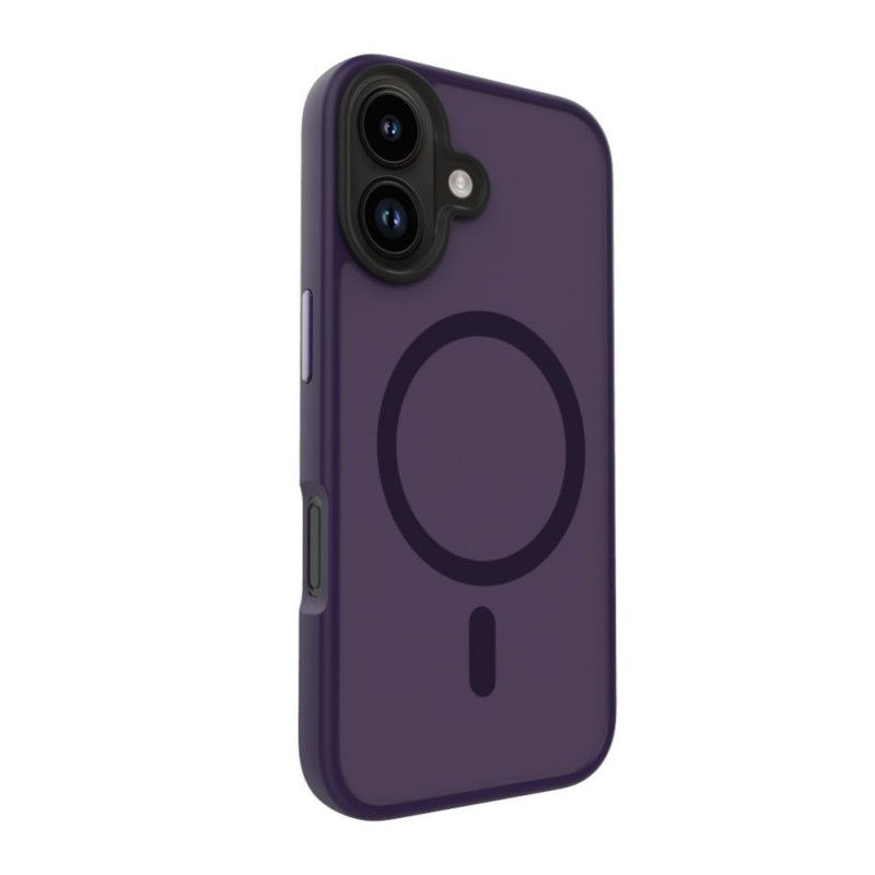 Evelatus Apple iPhone 16 Hybird dėklas su Magsafe PC+TPU Purple