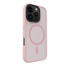 Evelatus Apple iPhone 16 Pro Hybird Case With Magsafe PC+TPU Pink