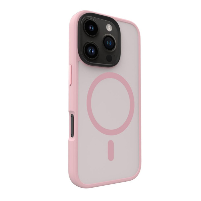 Evelatus Apple iPhone 16 Pro Hybird dėklas su Magsafe PC+TPU Pink