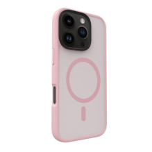 Evelatus Apple iPhone 16 Pro Max Hybird Case With Magsafe PC+TPU Pink