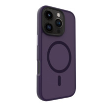 Evelatus Apple iPhone 16 Pro Max Hybird Case With Magsafe PC+TPU Purple