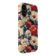 Evelatus Apple iPhone 16 Slim Shell with Magsafe customized print design Flower Red