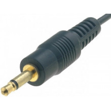 3,5 mm lizdo signalo kabelis, 0,6 m monofoninis