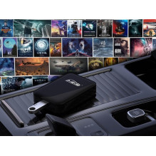 CarPlay bevielis adapteris iPhone ir Android telefonams su multimedijos grotuvu