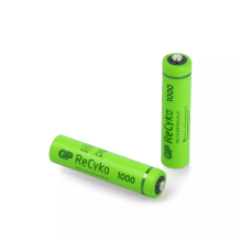 GP R03 AAA Recyko 1000 950mAh bulk įkraunamos baterijos 10 vnt.