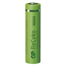 GP R03 AAA Recyko 1000 950mAh bulk įkraunamos baterijos 10 vnt.