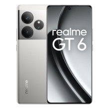 realme GT 6 17,2 cm (6,78 colio) su dviem SIM kortelėmis Android 14 5G USB Type-C 16 GB 512 GB 5500 mAh sidabrinė