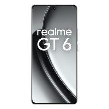 realme GT 6 17,2 cm (6,78 colio) su dviem SIM kortelėmis Android 14 5G USB Type-C 16 GB 512 GB 5500 mAh sidabrinė