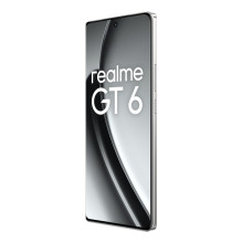 realme GT 6 17,2 cm (6,78 colio) su dviem SIM kortelėmis Android 14 5G USB Type-C 16 GB 512 GB 5500 mAh sidabrinė