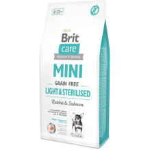 BRIT Care Grain Free Mini Light &amp; Sterilised - dry dog food - 7kg