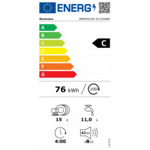 60 cm. pločio įmontuojama indaplovė Electrolux EEM69410W