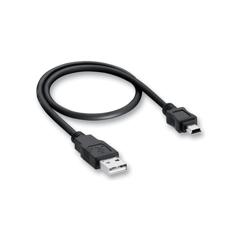 USB cable miniUSB black HQ