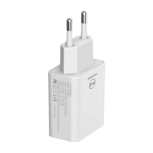 Mcdodo USB Dual Charger CH-6721 (EU) Type-C 1m cestovní sada (bílá)